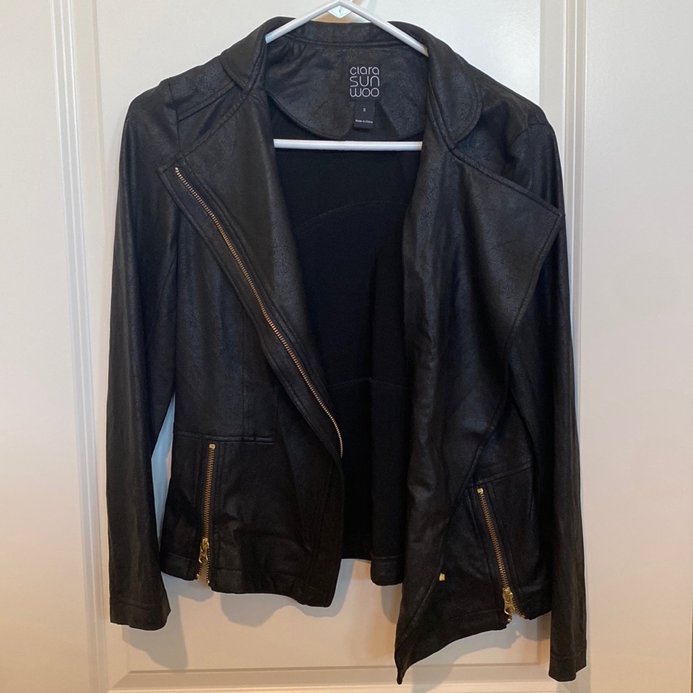 LIKE NEW Faux Leather Jacket